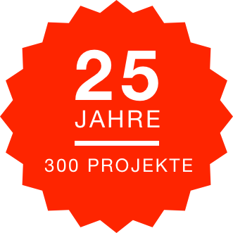 25 Jahre | 300 Projekte